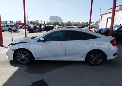 2020 Honda Civic Ex, daño Frontal, Iaai lote 46010328, foto 15 de 17