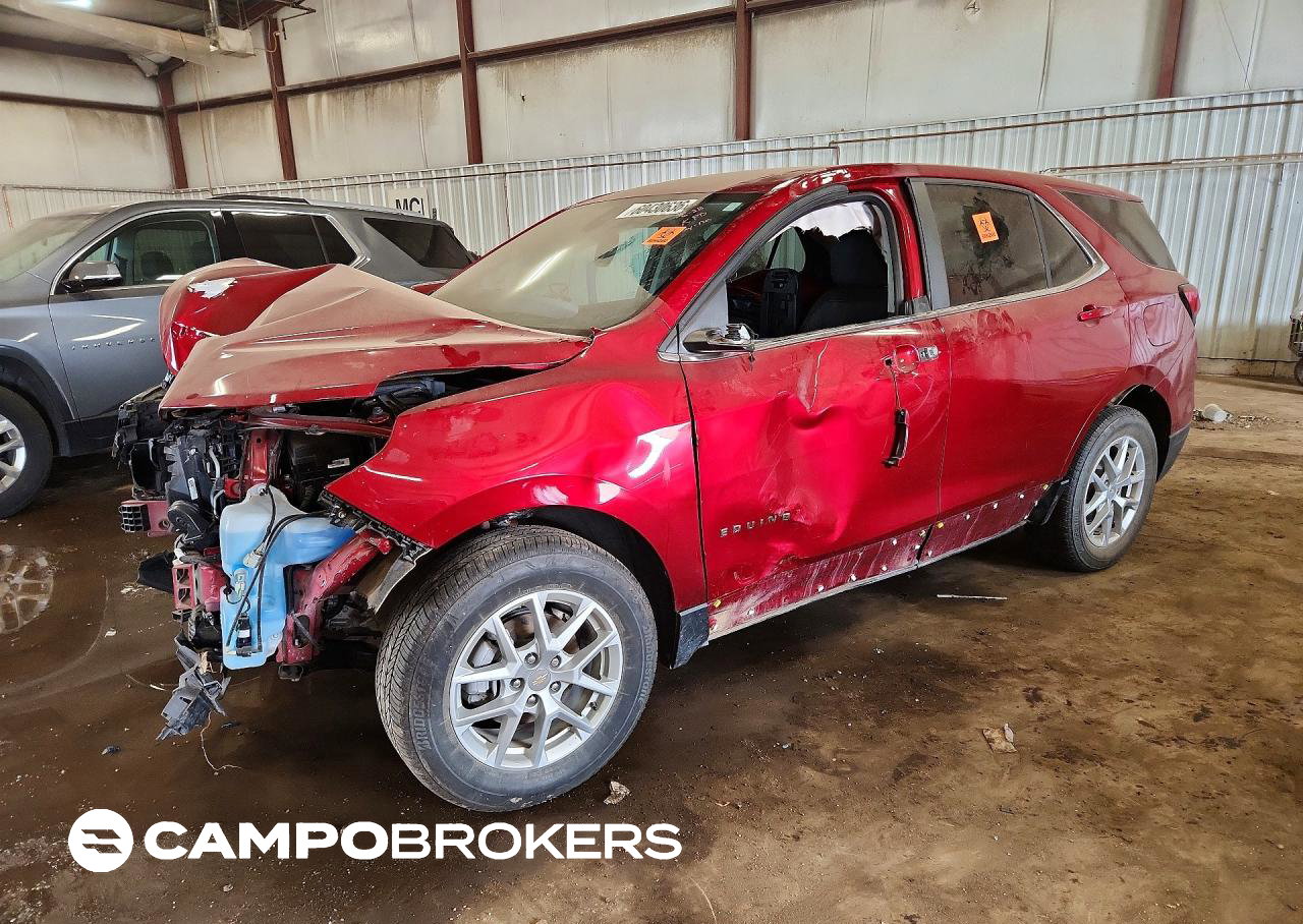 2023 Chevrolet Equinox Lt, uszkodzenie: Przód, Copart lot 60430636