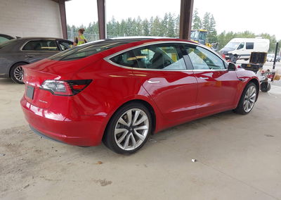 2019 Tesla Model 3 Long Range/performance, uszkodzenie: Lewy tył, Iaai lot 46113681, zdjęcie 4 z 15