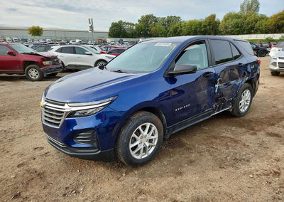 2023 Chevrolet Equinox Ls, daño Lateral, Copart lote 69737426