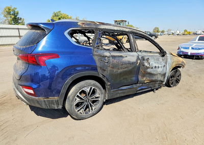 2020 Hyundai Santa Fe Limited 2.0t, пошкодження: Пожежа, Copart лот 66148076, фото 3 з 12
