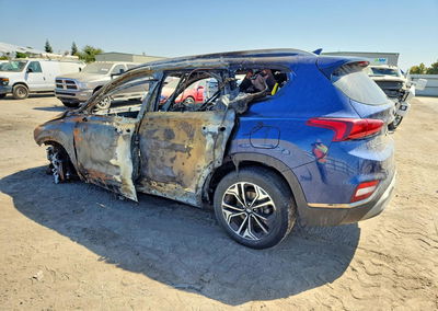 2020 Hyundai Santa Fe Limited 2.0t, пошкодження: Пожежа, Copart лот 66148076, фото 2 з 12