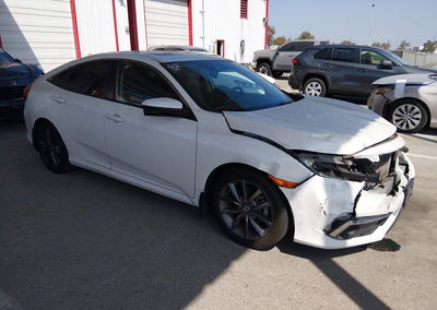 2020 Honda Civic Ex, daño Frontal, Iaai lote 46010328
