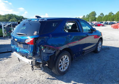 2021 Chevrolet Equinox Fwd Lt, Rear damage, Iaai lot 46004740, photo 4 of 17