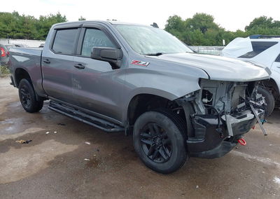 2021 Chevrolet Silverado 1500 4wd  Short Bed Lt Trail Boss, daño Frontal, Iaai lote 46047921