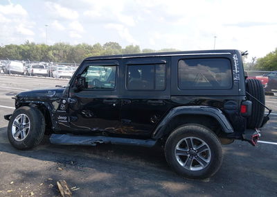 2020 Jeep Wrangler Unlimited Sahara 4x4, uszkodzenie: Left & Right Side, Iaai lot 45834300, zdjęcie 14 z 16