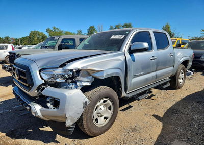 2022 Toyota Tacoma Sr V6, daño Frontal, Copart lote 70147416