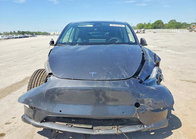 2022 Tesla Model Y, Front End damage, Copart lot 52143216, photo 5 of 12