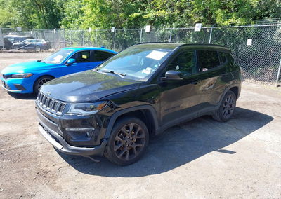 2020 Jeep Compass High Altitude 4x4, daño Frontal izquierdo, Iaai lote 45694026, foto 2 de 15