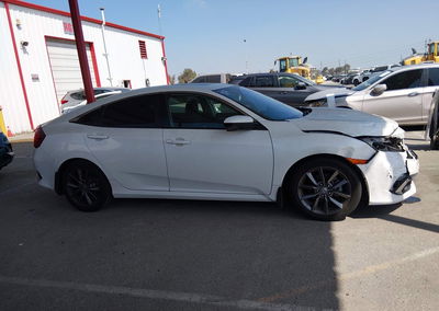 2020 Honda Civic Ex, daño Frontal, Iaai lote 46010328, foto 14 de 17