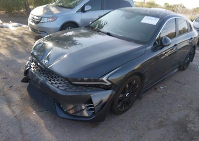 2021 Kia K5 Lxs, daño Frontal, Iaai lote 45826130, foto 2 de 15