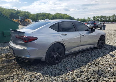 2021 Acura Tlx Tech A, Water/Flood damage, Copart lot 67966216, photo 3 of 12
