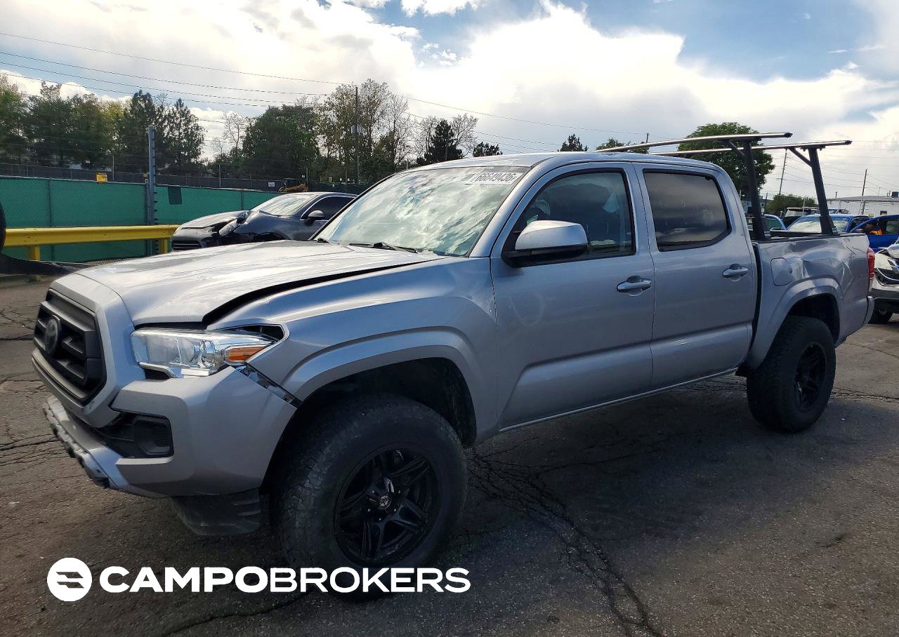 2020 Toyota Tacoma Sr V6, пошкодження: Перекидання, Copart лот 66649436