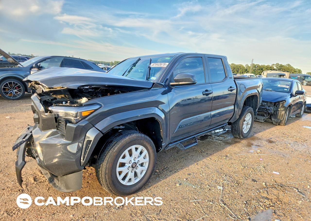 2025 Toyota Tacoma Sr5, daño Frontal, Copart lote 67443676