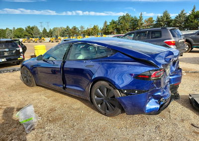 2022 Tesla Model S, uszkodzenie: Grad, Copart lot 71435766, zdjęcie 2 z 14