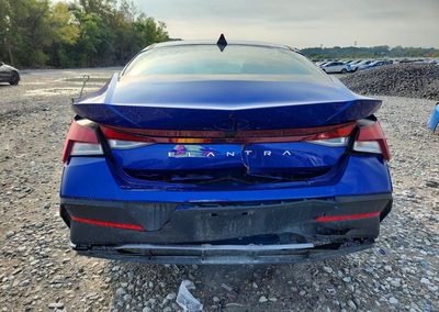 2024 Hyundai Elantra Se, uszkodzenie: Tył, Copart lot 66111526, zdjęcie 6 z 12