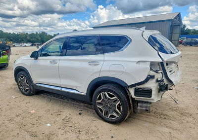 2022 Hyundai Santa Fe Limited, uszkodzenie: Tył, Copart lot 70919436, zdjęcie 2 z 14