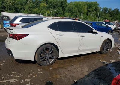2020 Acura Tlx Technology, Vandalism damage, Copart lot 64814396, photo 3 of 12