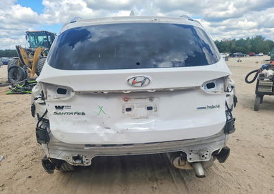 2022 Hyundai Santa Fe Limited, uszkodzenie: Tył, Copart lot 70919436, zdjęcie 6 z 14