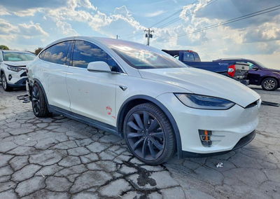 2019 Tesla Model X, Rear End damage, Copart lot 69208226, photo 4 of 12
