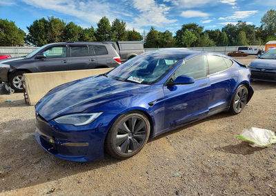 2022 Tesla Model S, uszkodzenie: Grad, Copart lot 71435766