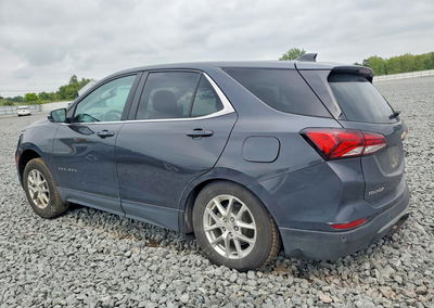 2022 Chevrolet Equinox Lt, Side damage, Copart lot 65086016, photo 2 of 15