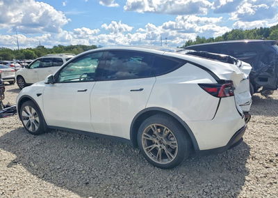 2022 Tesla Model Y, daño Trasero, Copart lote 66501056, foto 2 de 12