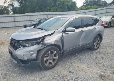 2019 Honda Cr-v Ex, Front End damage, Copart lot 65207116