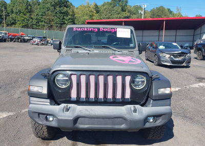 2020 Jeep Wrangler Unlimited Willys 4x4, daño Trasero izquierdo, Iaai lote 46181636, foto 12 de 16
