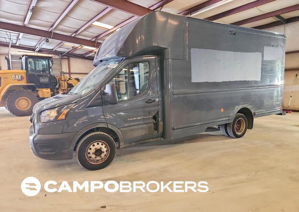 2021 Ford Transit Delivery Truck, uszkodzenie: Drobne wgniecenia/zarysowania, Copart lot 67938206