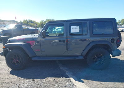 2020 Jeep Wrangler Unlimited Willys 4x4, daño Trasero izquierdo, Iaai lote 46181636, foto 14 de 16