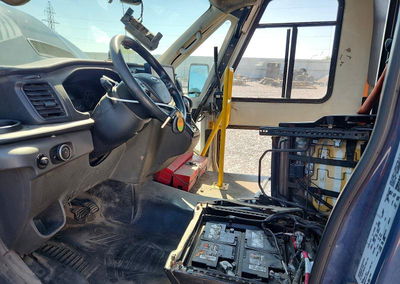 2021 Ford Transit T-350 Hd, uszkodzenie: Burn - Engine, Copart lot 70349526, zdjęcie 7 z 13