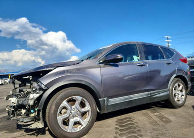 2019 Honda Cr-v Ex, daño Trasero, Copart lote 70708256