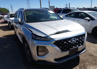 2019 Hyundai Santa Fe Ultimate 2.0t, uszkodzenie: Front & Rear, Iaai lot 45446619, zdjęcie 17 z 17