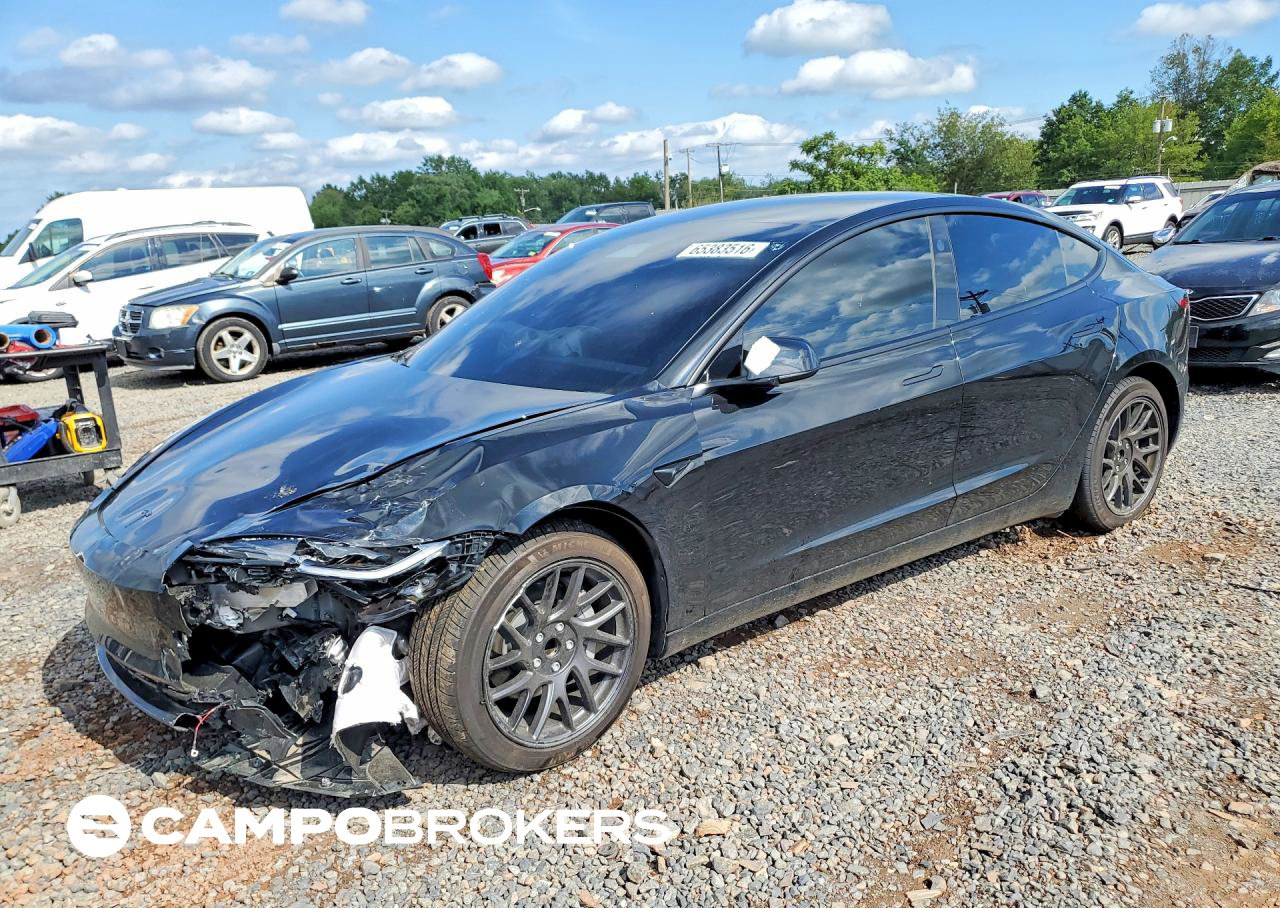 2026 Tesla Model 3, uszkodzenie: Przód, Copart lot 65383516