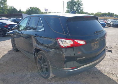 2020 Chevrolet Equinox Fwd Lt 1.5l Turbo, uszkodzenie: Lewy bok, Iaai lot 45875376, zdjęcie 3 z 16