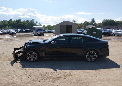 2020 Kia Stinger Gt-line, Front End damage, Iaai lot 45781334, photo 14 of 16