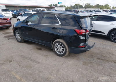 2023 Chevrolet Equinox Awd Lt, Right Rear damage, Iaai lot 45719220, photo 3 of 16
