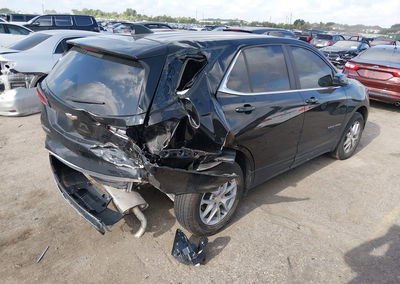 2023 Chevrolet Equinox Awd Lt, Right Rear damage, Iaai lot 45719220, photo 4 of 16