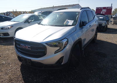 2021 Gmc Terrain Awd Slt, Right Front damage, Iaai lot 45957746, photo 2 of 17