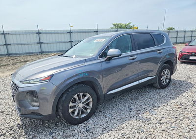 2019 Hyundai Santa Fe Se, Front End damage, Copart lot 64401616