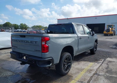 2024 Chevrolet Silverado 1500 4wd  Short Bed Custom Trail Boss, uszkodzenie: Przód, Iaai lot 46108457, zdjęcie 4 z 16