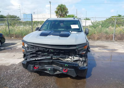 2024 Chevrolet Silverado 1500 4wd  Short Bed Custom Trail Boss, uszkodzenie: Przód, Iaai lot 46108457, zdjęcie 6 z 16