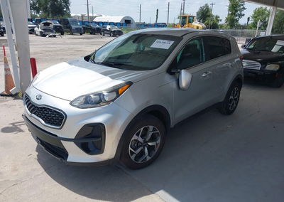 2020 Kia Sportage Lx, daño Frontal derecho, Iaai lote 45538618, foto 2 de 17