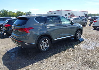 2023 Hyundai Santa Fe Sel, daño Lateral derecho, Iaai lote 46109930, foto 4 de 16