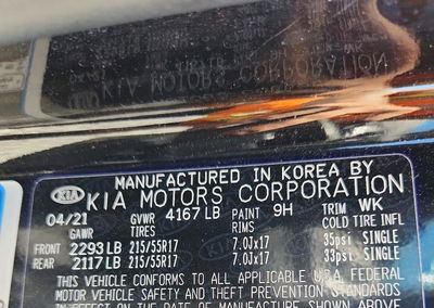2021 Kia Seltos Lx, пошкодження: Передня частина, Copart лот 60606526, фото 13 з 13