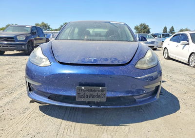 2019 Tesla Model 3, uszkodzenie: Bok, Copart lot 59317106, zdjęcie 5 z 12