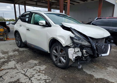 2019 Nissan Murano Platinum, daño Frontal, Copart lote 73052775, foto 4 de 15