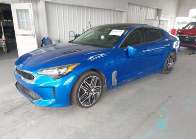 2019 Kia Stinger, пошкодження: Дах, Iaai лот 46085245, фото 2 з 19