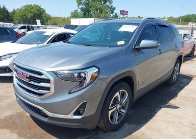 2021 Gmc Terrain Awd Slt, Rear damage, Iaai lot 45829381, photo 2 of 17